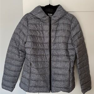 Roots Women's Charcoal Packable Puffer Coat